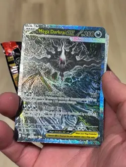 Pokemon TCG Mega Darkrai EX 116/084 Pitch Black SIR PACK FRESH NM - Image 2