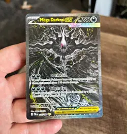 Mega Darkrai EX- (Pitch Black chaser) SIR Pokemon TCG 116/084 - Image 1
