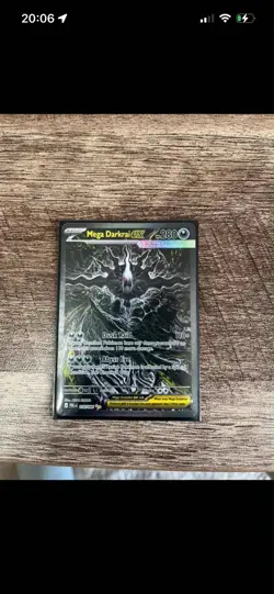 Mega Darkrai EX- (Pitch Black chaser) SIR Pokemon TCG 116/084 - Image 2