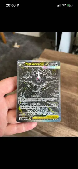 Mega Darkrai EX- (Pitch Black chaser) SIR Pokemon TCG 116/084 - Image 5