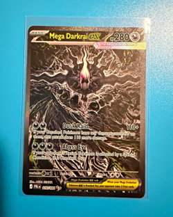 Mega Darkrai EX SIR 116/084 Pitch Black Pokemon TCG PACK FRESH IN HAND - Image 1