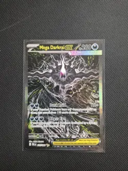Mega Darkrai EX SIR 116/084 Pitch Black Pokemon TCG PACK FRESH IN HAND - Image 1