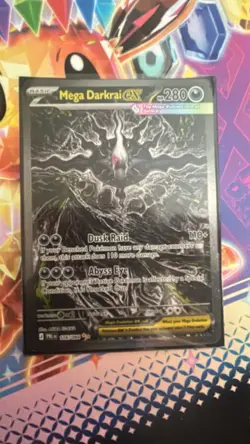 Mega Darkrai EX Pokemon Card Pitch Black PBL 116/084 English - Image 1