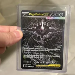 Mega Darkrai EX SIR 116/084 Pitch Black Pokemon TCG PACK FRESH IN HAND - Image 1