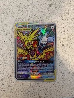 Moltres & Zapdos & Articuno GX - SM210 - Pokemon Sun & Moon Promo Rare Card NM - Image 1