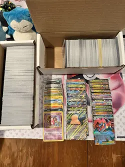 Pokemon TCG Card Lot: 1100+ Cards Includes holo, rev holo, ex, promos - Image 1