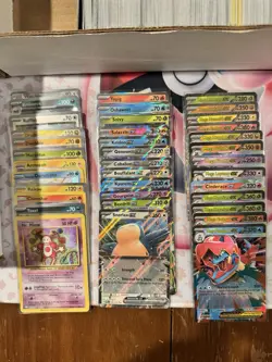 Pokemon TCG Card Lot: 1100+ Cards Includes holo, rev holo, ex, promos - Image 2