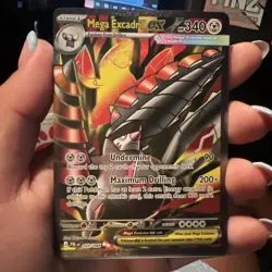 Pokemon TCG Mega Excadrill ex 103/084 Pitch Black Ultra Rare EN | NM - Image 1