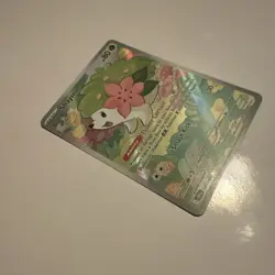 Pokemon TCG Shaymin Illustration Rare Holo Card 185/182 Destined Rivals Series - Image 3