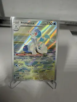 Primarina 088/084 Pitch Black Holo Illustration Rare Pokemon English NM - Image 1