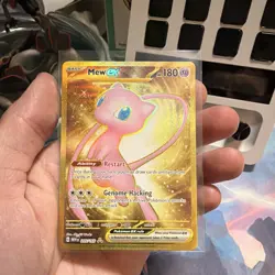 Pokemon TCG Mew ex 205/165 SV: Scarlet & Violet 151 Full Art Holo Hyper Rare - Image 1