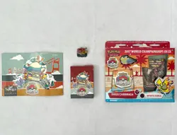 POKEMON 2016 Sadahiro Shunto & 2017 Diego Cassiraga WORLD CHAMPIONSHIPS DECKS - Image 2