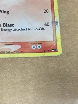 Pokemon Ho-Oh 1/17 Holo HP - Image 2