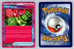 Unfair Stamp 165/167 ACE SPEC Rare Twilight Masquerade Pokemon Holo Near Mint - Image 3