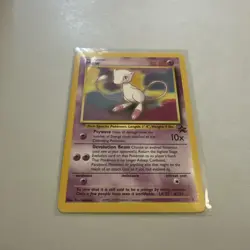 Mew 8 Promo Wizards Black Star Promos Pokemon Near MInt Vintage - Image 5