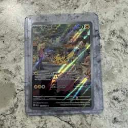 Pokemon TCG Pikachu 173/165 SV: Scarlet & Violet 151 Illustration Rare Holo EN - Image 1