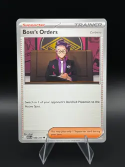 Pokemon Boss's Order (Corbeau) 183/217 ME: Ascended Heroes Uncommon NM Regular - Image 1