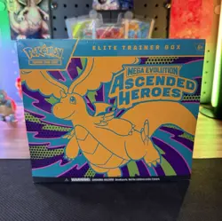 Pokemon TCG Mega Evolution Ascended Heroes Elite Trainer Box ETB Sealed 2026 - Image 1