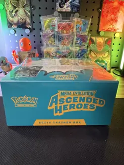 Pokemon TCG Mega Evolution Ascended Heroes Elite Trainer Box ETB Sealed 2026 - Image 5