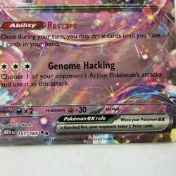 Mew Ex 151/165 Pokemon TCG: Scarlet & Violet 151 Double Rare Holo - Image 2