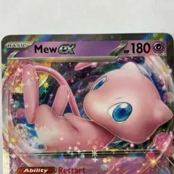 Mew Ex 151/165 Pokemon TCG: Scarlet & Violet 151 Double Rare Holo - Image 5