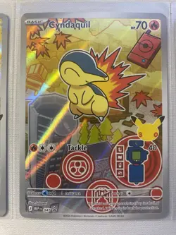 Pokemon First Partner Collection Series 2 Chikorita Totodile Cyndaquil Promo lot - Image 4
