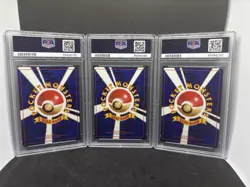 Pokemon 1999 CD Promo, Venusaur, Charizard and Blastoise PSA SEQUENTIAL SET - Image 2
