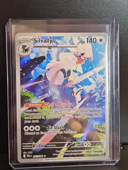 Pokemon TCG - Silvally 095/084 Me05: Pitch Black Holo - Image 5