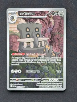 Bastiodon 093/084 Illustration Rare Pitch Black Pokemon Holo Near Mint - Image 1