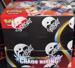 Pokemon TCG Mega Evolution Chaos Rising Booster Box Factory Sealed New 36 Packs - Image 3