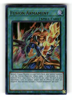 Fusion Armament DUNE-EN061 Ultra Rare Duelist Nexus Yu-Gi-Oh 1st Edition NM - Image 1