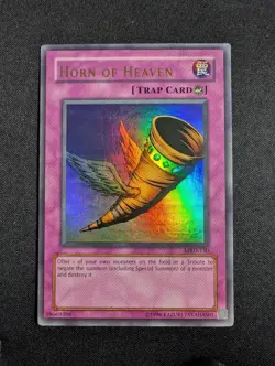 Yugioh - Horn of Heaven MRD-130 Unlimited Ultra Rare HP - Image 1