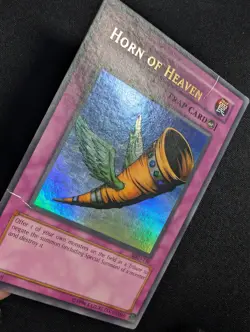 Yugioh - Horn of Heaven MRD-130 Unlimited Ultra Rare HP - Image 2