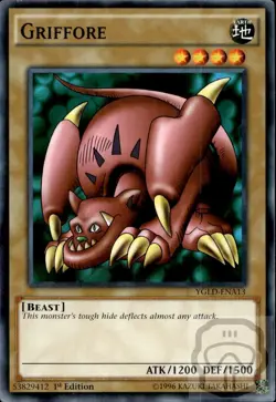 Griffore YGLD-ENA13 King of Games: Yugi's Legendary Decks Yu-Gi-Oh 1st Ed NM/M - Image 2