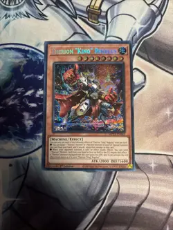 (YT) Yu-Gi-Oh Therion "King" Regulus (Prismatic Secret) MP23-EN063 1st Ed VLP - Image 1