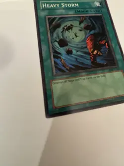 Yu-Gi-Oh! TCG Heavy Storm Spell Metal Raiders MRD-EN142 Super Rare Unlimited - Image 2