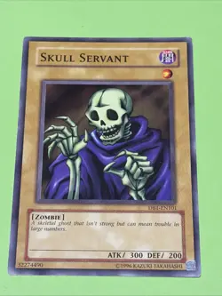 Yugioh - Skull Servant (DB1-EN101) - Common Unlimited - LP - Image 1