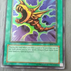 Yugioh The Flute of Summoning Dragon SDK-042 Super Rare NM - Image 3