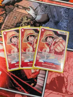 Monkey.D.Luffy (Promotion Pack 2022) P-001 X3 One Piece Promotion Cards Regular - Image 1