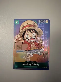Monkey.D.Luffy (1st Anniversary Tournament Stamp) P-037 One Piece Promo - Image 1