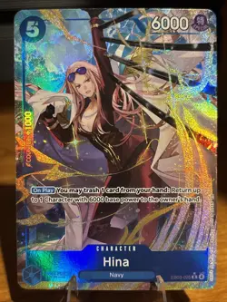 Hina (Alternate Art) EB03-025 Extra Booster: One Piece Heroines Edition Foil - Image 1