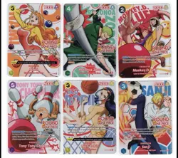 One Piece X Round 1 Collab Full Sequential Promo Set MINT English - Image 2