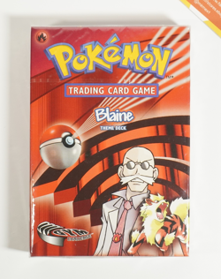 Pokemon Gym Challenge Theme Deck Blaine Sealed 2000 English - Image 1