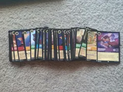 (60) Disney Lorcana The First Chapter Card Lot - Image 1