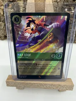 Disney Lorcana - Max Goof - Rebellious Teen - Fabled 77/204 - Holo FOIL - Image 1