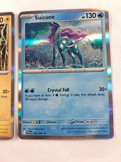 Pokemon Holo Legendary Cards Lot Raikou Entei Suicune Rares NM - Image 4