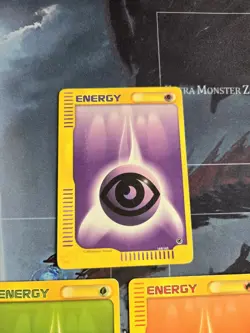 Expedition Base Set Fire 161, Psychic 164, Grass 162 Energy Cards - Pokemon HP - Image 4