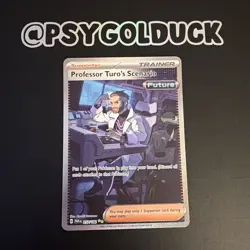 Professor Turo's Scenario 257/182 SIR - Paradox Rift Pokemon card [NM] C30 - Image 1