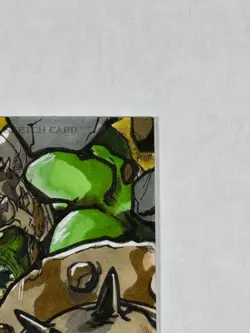 Planet Hulk Armor 1/1 Artist Sketch Card by GETATOM 2018 Marvel Masterpieces - Image 4