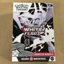 Pokemon TCG Card Scarlet & Violet White Flare Booster Bundle 6 Booster Packs New - Image 2